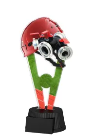 Akrylátová trofej ACUTN001M54 | Hasiči Výška cm: 17, Šířka cm: 8.5