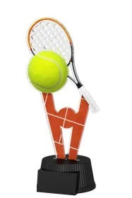 Akrylátová trofej ACUTN001M95 | Tenis Výška cm: 17, Šířka cm: 8.5
