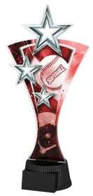 Akrylátová trofej ASTARR001M12 | Softball Výška cm: 22,5