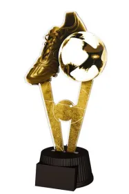 Akrylátová trofej ACUTNR001M01 | Fotbal Výška cm: 15, Šířka cm: 7