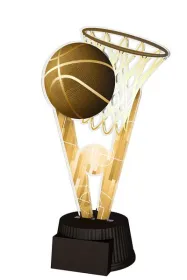 Akrylátová trofej ACUTNR001M02 | Basketball Výška cm: 26, Šířka cm: 13