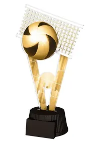 Akrylátová trofej ACUTNR001M06 | Volejbal Výška cm: 19, Šířka cm: 9