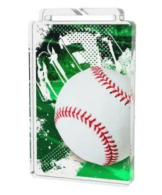 Akrylátová medaile MDA40M03 | Baseball Výška cm: 6, Stuha: ST15