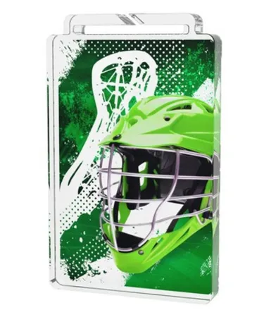 Akrylátová medaile MDA40M04 | Lacrosse Výška cm: 6, Stuha: ST1