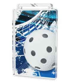 Akrylátová medaile MDA40M20 | Florbal Výška cm: 6, Stuha: ST12