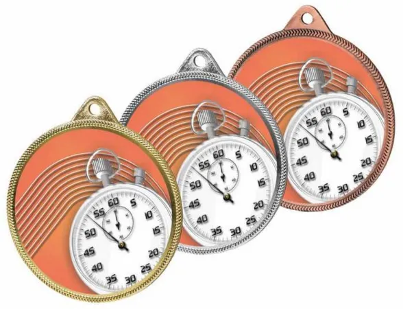 Medaile MDL001M11 | Atletika Barva: zlato, Stuha: ST13