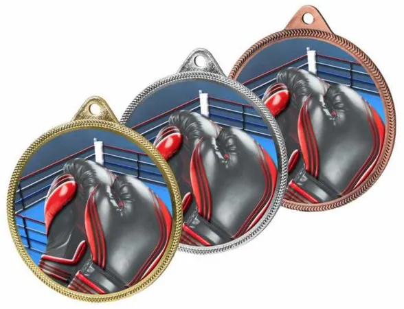 Medaile MDL001M28 | Bojová umění Barva: bronz, Stuha: ST7