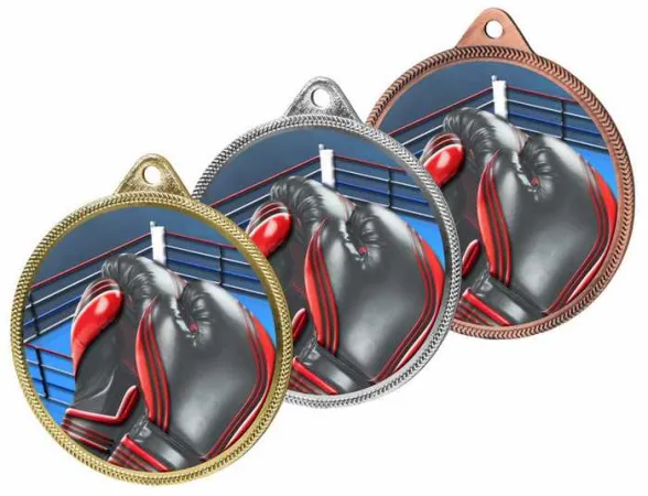 Medaile MDL001M28 | Bojová umění Barva: bronz, Stuha: ST7