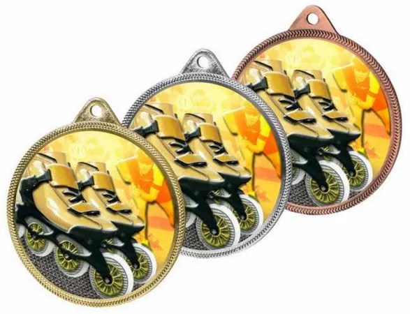 Medaile MDL001M31 | Bruslení Barva: bronz, Stuha: ST7