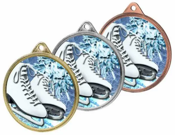 Medaile MDL001M34 | Bruslení Barva: stříbro, Stuha: ST9