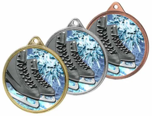 Medaile MDL001M35 | Bruslení Barva: zlato, Stuha: ST1