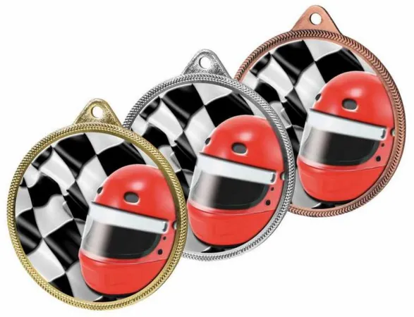 Medaile MDL001M51 | Motorsport Barva: bronz, Stuha: ST6
