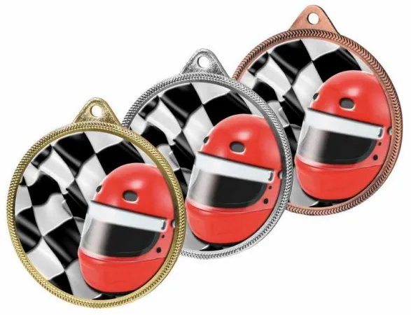Medaile MDL001M51 | Motorsport Barva: bronz, Stuha: ST6