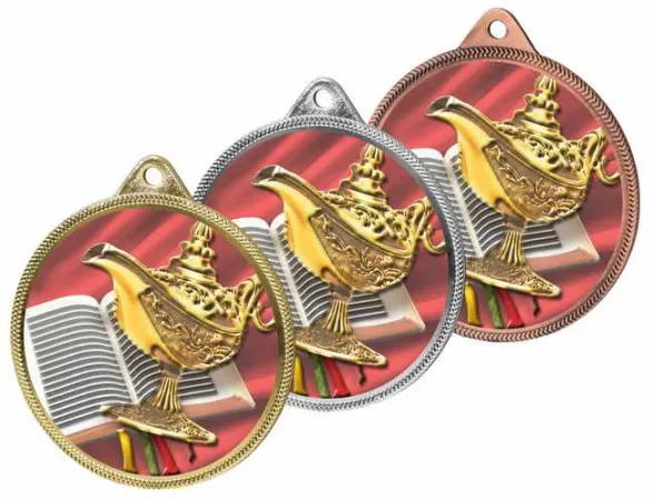 Medaile MDL001M57 Barva: zlato, Stuha: ST13