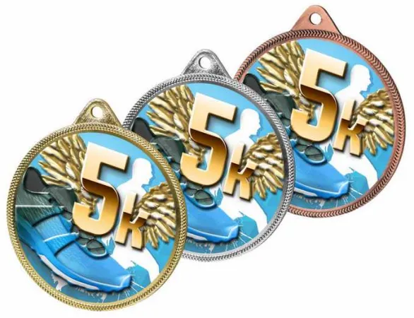 Medaile MDL001M58 | Běh Barva: stříbro, Stuha: ST1