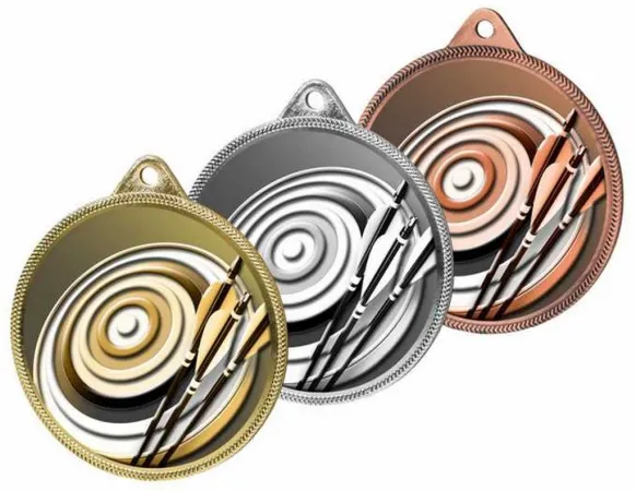 Medaile MDLR001M13 | Lukostřelba Barva: bronz, Stuha: ST11