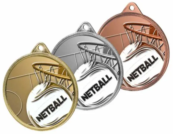 Medaile MDLR001M17 | Basketball Barva: stříbro, Stuha: ST18