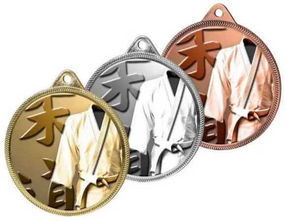Medaile MDLR001M21 | Bojová umění Barva: bronz, Stuha: ST13
