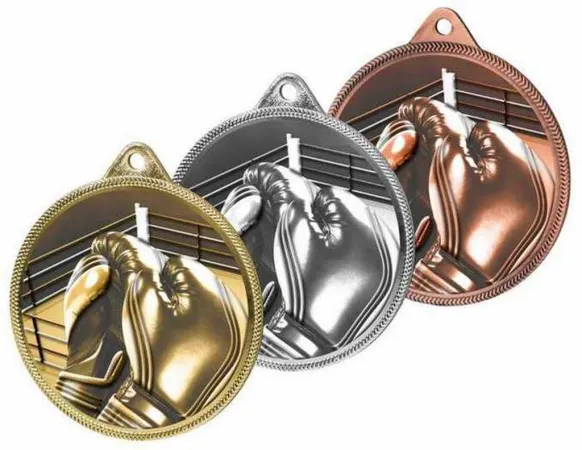 Medaile MDLR001M28 | Bojová umění Barva: bronz, Stuha: ST12