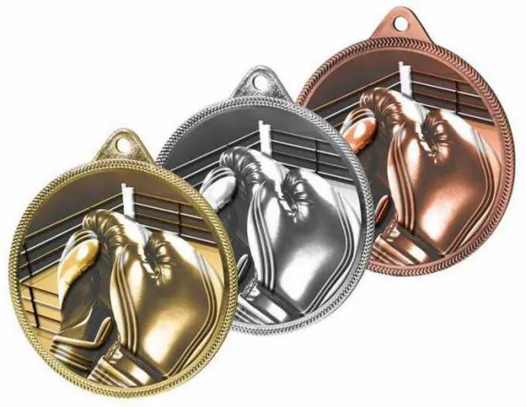 Medaile MDLR001M28 | Bojová umění Barva: bronz, Stuha: ST12