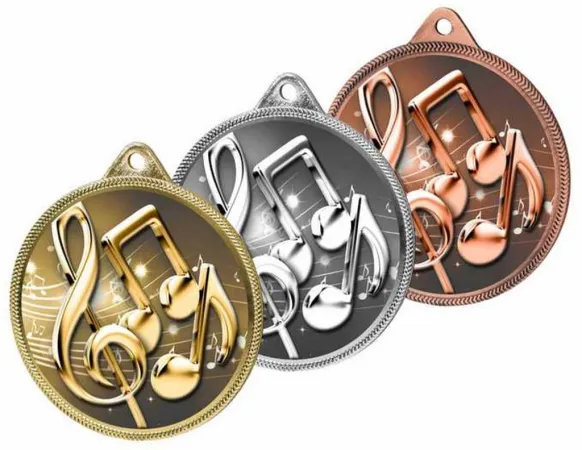 Medaile MDLR001M29 | Hudba Barva: bronz, Stuha: ST5