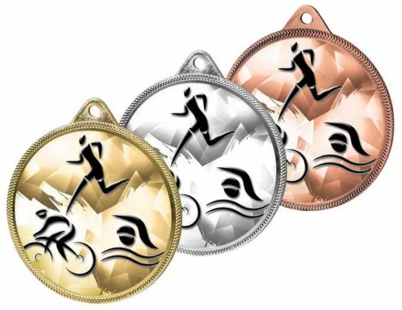 Medaile MDLR001M32 | Atletika Barva: zlato, Stuha: ST12