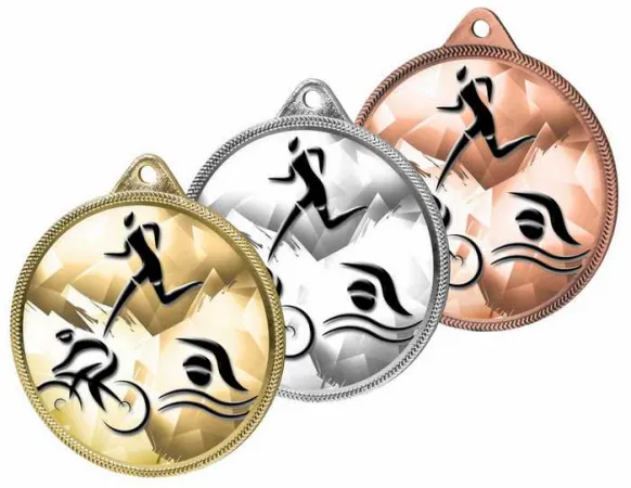 Medaile MDLR001M32 | Atletika Barva: zlato, Stuha: ST12