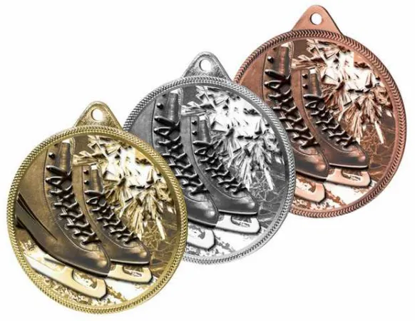 Medaile MDLR001M35 | Bruslení Barva: stříbro, Stuha: ST5