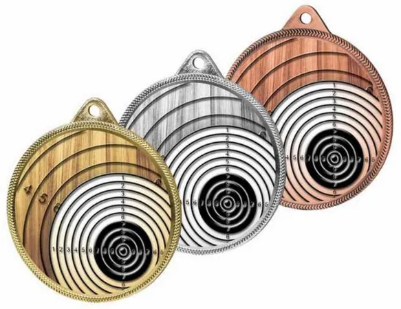 Medaile MDLR001M50 | Střelba Barva: zlato, Stuha: ST1