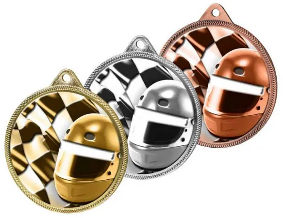 Medaile MDLR001M51 | Motorsport ST16  stříbro