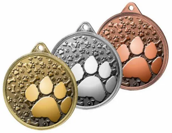 Medaile MDLR001M53 | Kynologie Barva: stříbro, Stuha: ST2