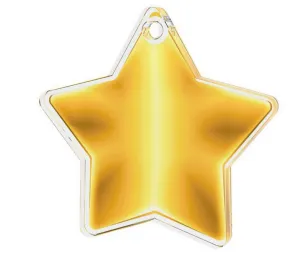 Akrylátová medaile MDA0030M12 | Univerzální Barva: zlato, Stuha: ST16, Tloušťka mm: 3