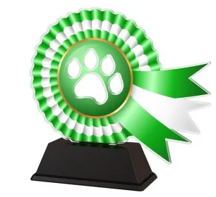 Akrylátová trofej AKECC002M06 | Kynologie Výška cm: 16