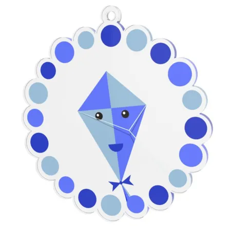 Akrylátová medaile MDAK001M20 | Dětské Stuha: ST17, MD průměr: 6