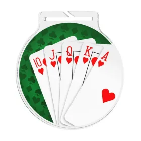 Akrylátová medaile MDA60M15 | Karty Stuha: ST17, MD průměr: 6