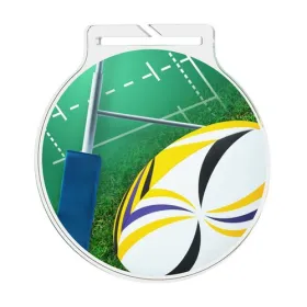 Akrylátová medaile MDA60M19 | Americký fotbal Stuha: ST8, MD průměr: 6