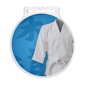 Akrylátová medaile MDA60M21 | Bojová umění Stuha: ST3, MD průměr: 6