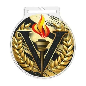 Akrylátová medaile MDA60M30 Stuha: ST17, MD průměr: 6