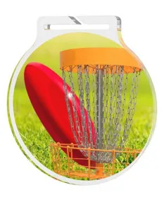 Akrylátová medaile MDA60M64 | Discgolf Stuha: ST13, MD průměr: 6