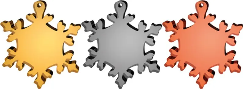 Akrylátová medaile MDA0002 Barva: zlato, Stuha: ST10