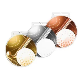 Akrylátová medaile MDAR60M18 | Pozemní hokej Barva: zlato, Stuha: ST12