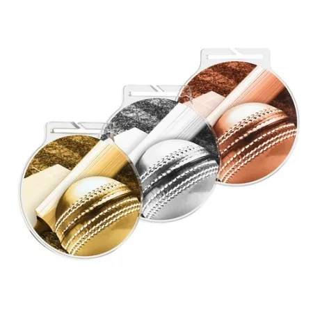 Akrylátová medaile MDAR60M20 | Cricket Barva: zlato, Stuha: ST13