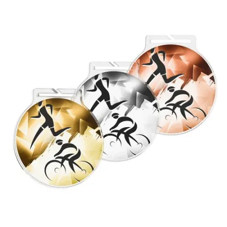 Akrylátová medaile MDAR60M33 Stuha: ST18, MD průměr: 6