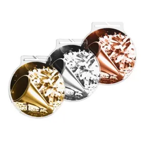 Akrylátová medaile MDAR60M36 | Roztleskávačky Barva: bronz, Stuha: ST6