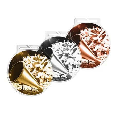 Akrylátová medaile MDAR60M36 | Roztleskávačky Barva: bronz, Stuha: ST6