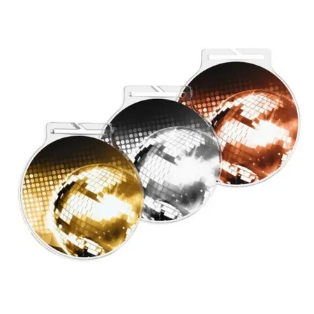 Akrylátová medaile MDAR60M56 Stuha: ST18, MD průměr: 6