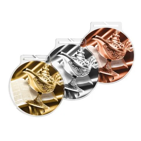 Akrylátová medaile MDAR60M57 Stuha: ST18, MD průměr: 6