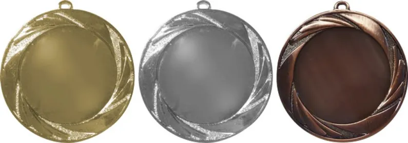 Medaile MD109 Barva: stříbro, Stuha: ST19