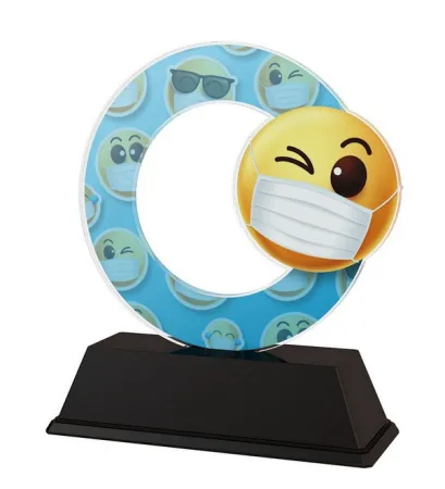 Akrylátová trofej AKEKC001M21 | Dětské Výška cm: 8.5, Šířka cm: 6