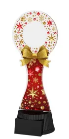 Akrylátová trofej ACUTCM62 | Vánoce Výška cm: 19, Šířka cm: 8.5